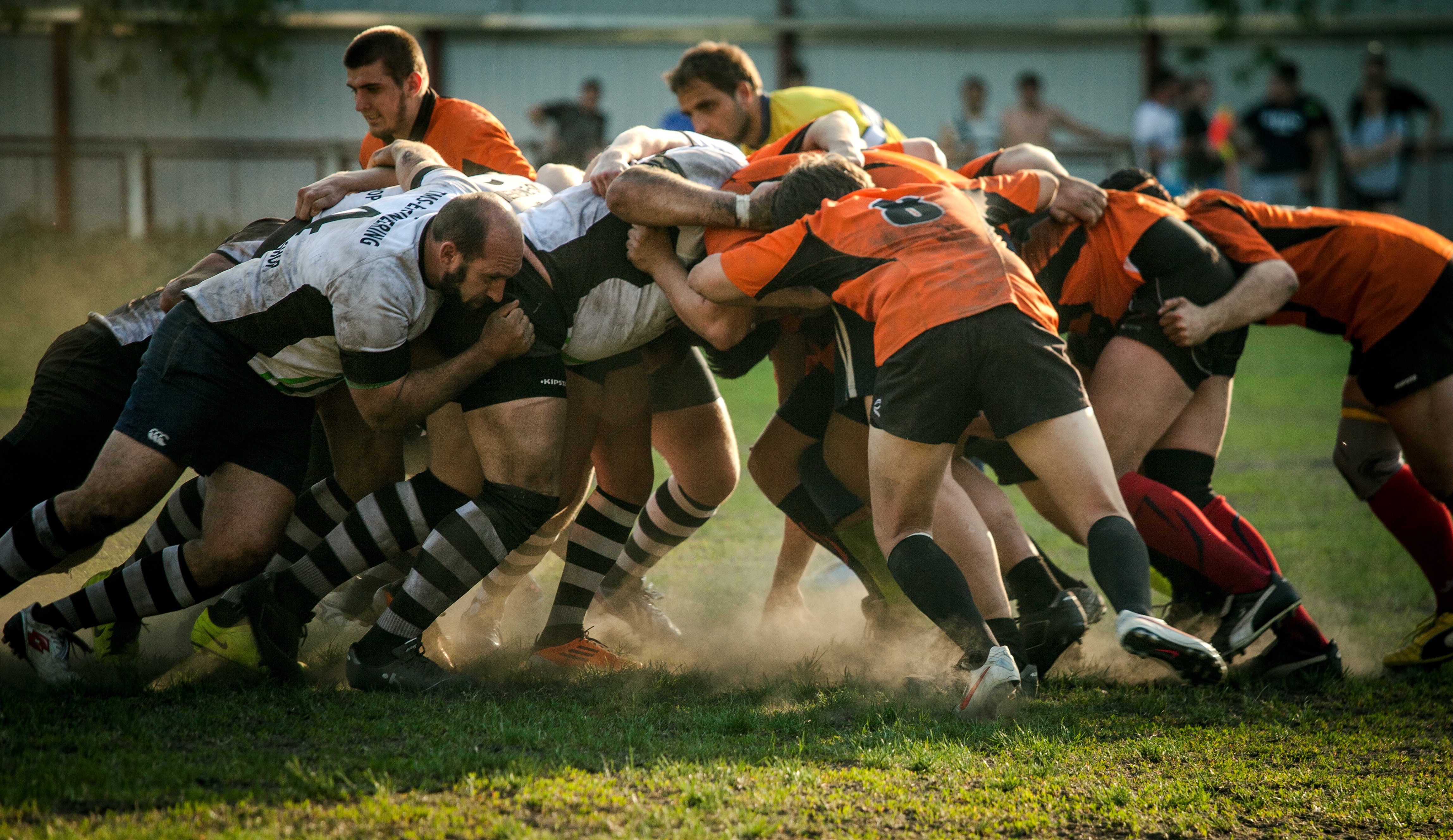 An image of people playing rugby